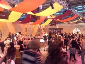 Birmingham belly dancers at the clothes show